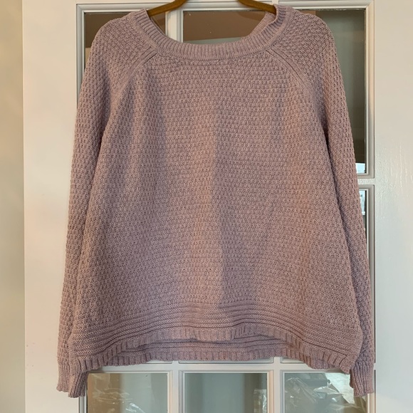 Old Navy Lavender Textured Sweater XL - Picture 1 of 4
